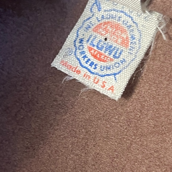 Saks Fifth Avenue Brown Suede Jacket with Fur Collar - Picture 9 of 13